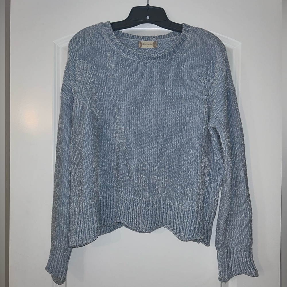 altard state sweater, blue, size medium